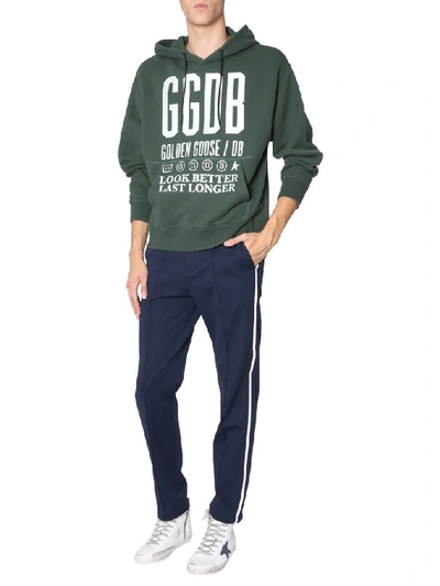 Golden Goose Deluxe Brand Ggdb Logo Hoodie In Green ModeSens