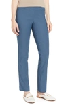 Nic + Zoe Nic+zoe Wonderstretch Straight-leg Pants In Indigo Sea