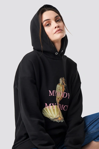 Na-kd My Choice Oversized Hoodie Black