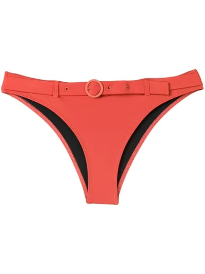 Solid & Striped Bikini-bottom In Orange