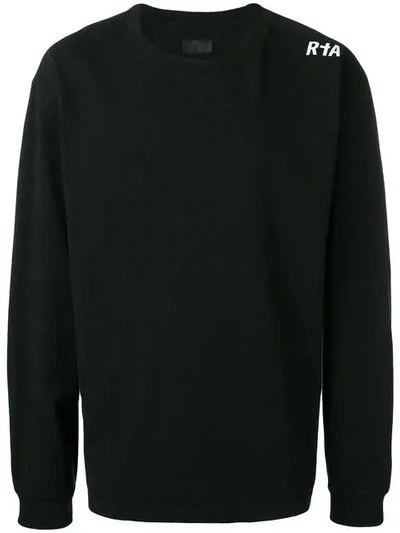 Rta Printed Sweatshirt In Black