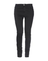 Manila Grace Denim Pants In Black