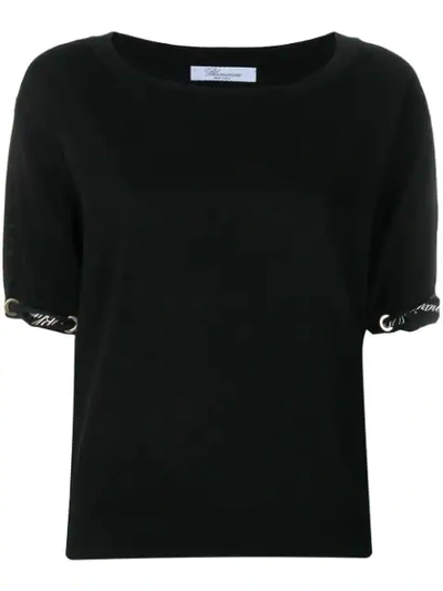Blumarine Loose-fit T-shirt In Black