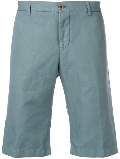 Etro Chino Shorts In Blue