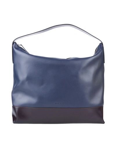 Marni Handbag In Dark Blue