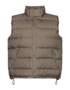 Aspesi Down Jacket In Khaki