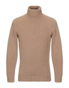 Drumohr Turtlenecks In Camel