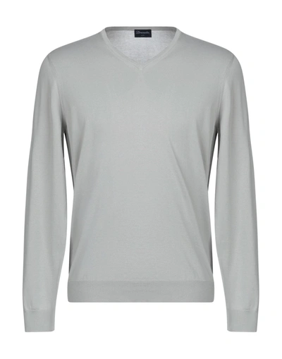 Drumohr Sweaters In Grey