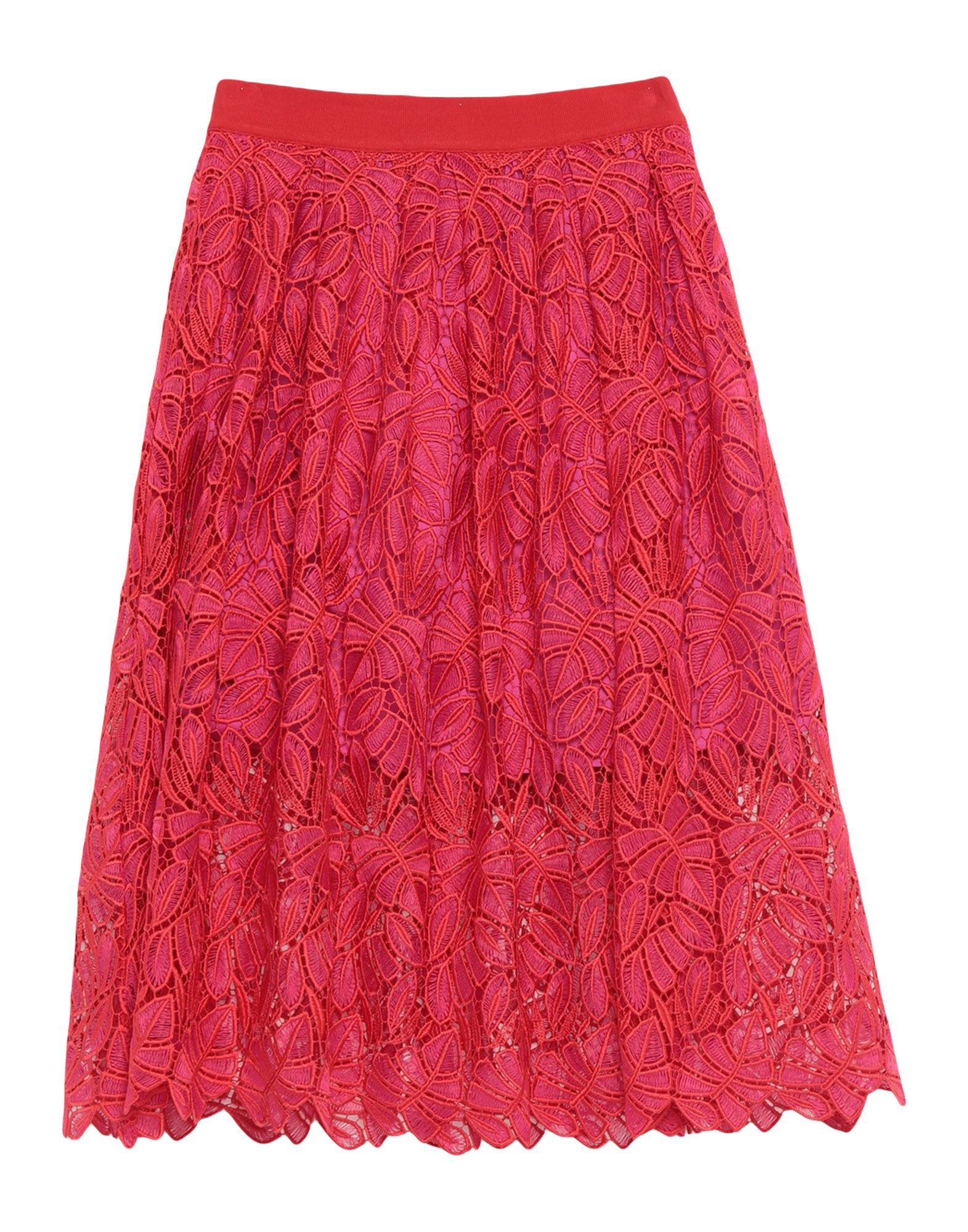 Pinko Midi Skirts In Red | ModeSens