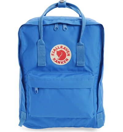 Fjall Raven Kanken Water Resistant Backpack - Blue In Un Blue