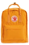 Fjall Raven Kånken Water Resistant Backpack In Warm Yellow