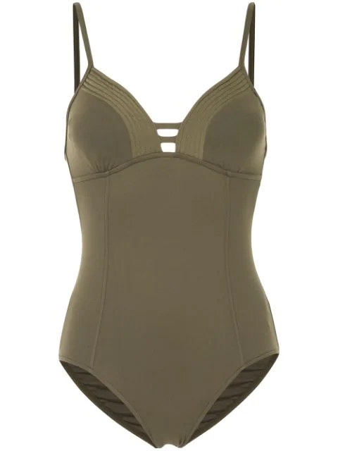 seafolly green one piece