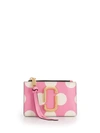 Marc Jacobs Snapshopt Top Zip Multi Wallet In Primrose Multi