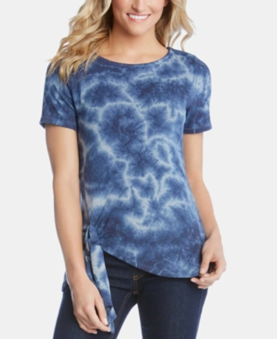 Karen Kane Tie-dye Asymmetric T-shirt In Tie Dye