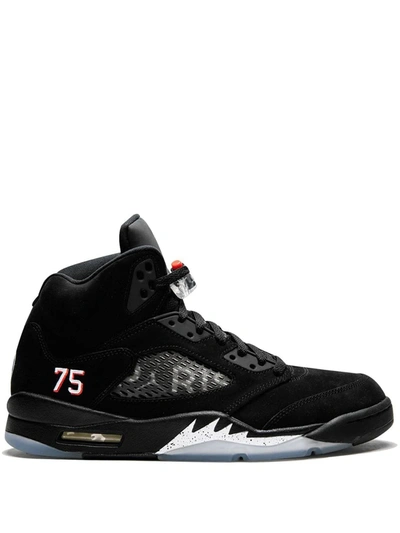 Jordan Air  5 Retro Bcfc Paris Saint-german In Black