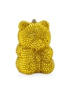Judith Leiber Gummy Bear Crystal Pillbox In Yellow