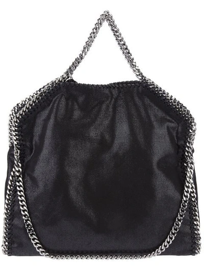 Stella Mccartney Large Falabella Tote In Black