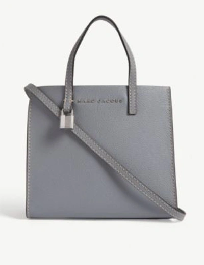 Marc Jacobs Slate Grey Mini Grind Tote Bag