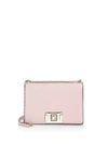 Furla Mini Mimi Leather Crossbody Bag In Pink