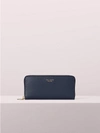 Kate Spade Sylvia Slim Continental Wallet In Horizon Blue