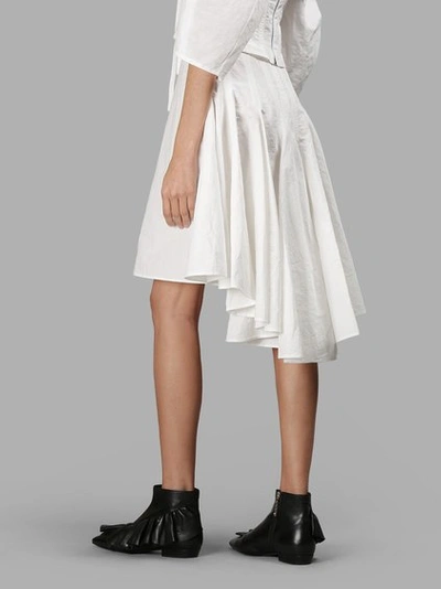 Jw Anderson White Tale Skirt