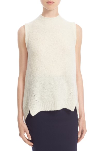 Milly 'cloud' Cashmere Blend Sleeveless Sweater | ModeSens