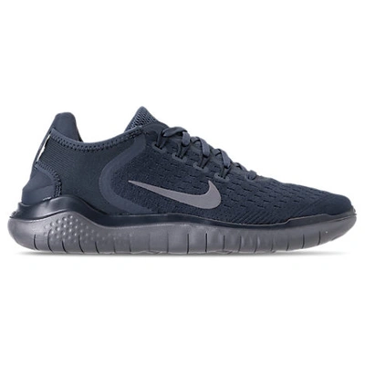 Nike Men's Free Run 2018 Running Sneakers From Finish Line In Blue
