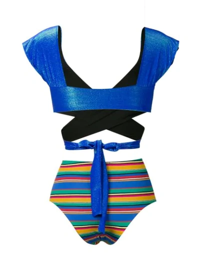 Anjuna Chiara Bikini In Blue