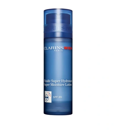 Clarins Super Moisture Lotion Spf 20 (50ml) In White