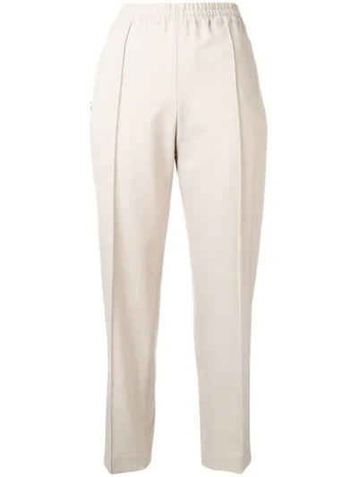 Joseph Elasticated Trousers In Neutrals