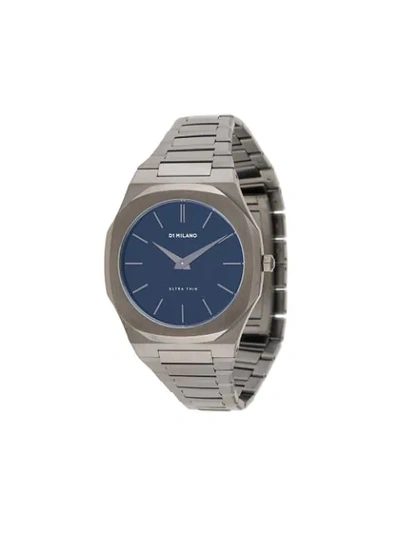 D1 Milano Ultra Thin Watch In Grey