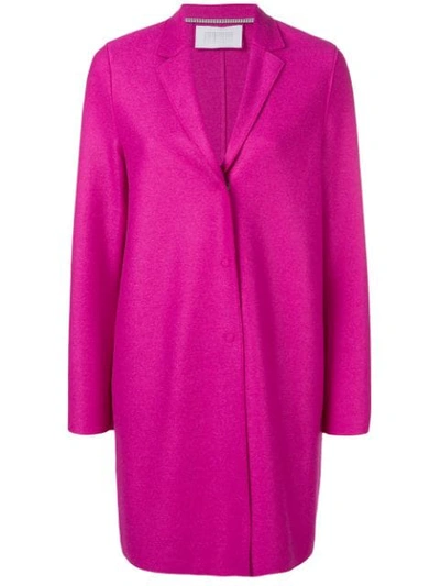 Harris Wharf London Single-breasted Coat In Pink