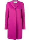 Harris Wharf London Fitted Single-breasted Coat In Pink