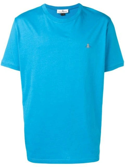 Vivienne Westwood Jersey T In Blue