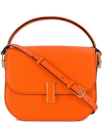 Valextra Iside Crossbody Bag In Orange