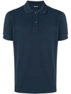 Tom Ford Plain Polo Shirt In Blue