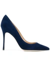 Sergio Rossi Godiva Pumps In Blue