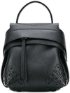 Tod's Mini Wave Backpack In Black