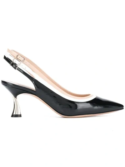 Casadei K Blade Elle Pumps In Black