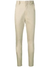 Isabel Marant Étoile High-waisted Tapered Trousers In Neutrals