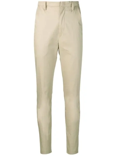 Isabel Marant Étoile High-waisted Tapered Trousers In Neutrals