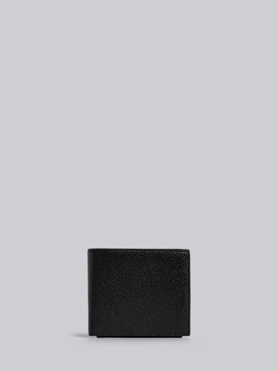 Thom Browne Fold-out Coin Purse Billfold In Black