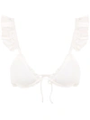 Clube Bossa Laven Bikini Top In White