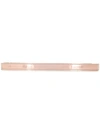 Miu Miu Stretch-haarband Mit Logo In Pink