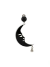 Miu Miu Clip-on Moon Earring - Black