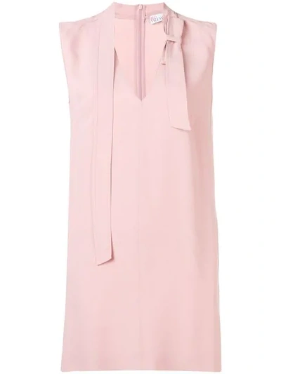 Red Valentino Bow Detail Top In Pink