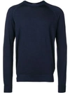 Drumohr Raglan Sweater In Blue
