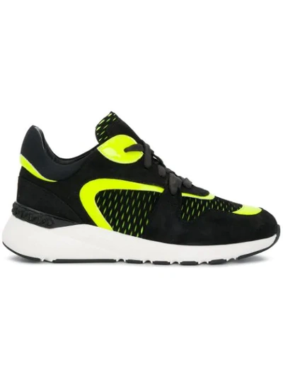Casadei Panther Fluo Sneakers In Black