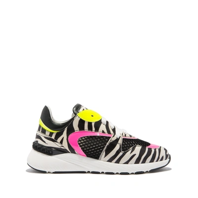 Casadei Panther Fluo Sneakers In Multicolor