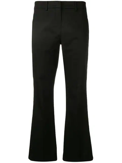N°21 Bootcut Trousers In Black